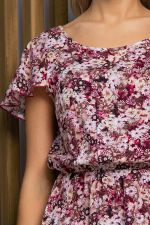 Платье Жара (бордовое) П13415-16М LT Collection