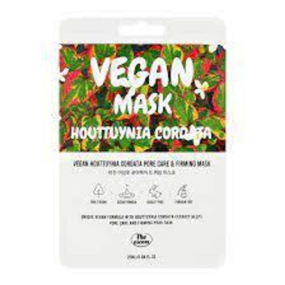 VEGAN маска тканевая хауттюйния сердцевидная