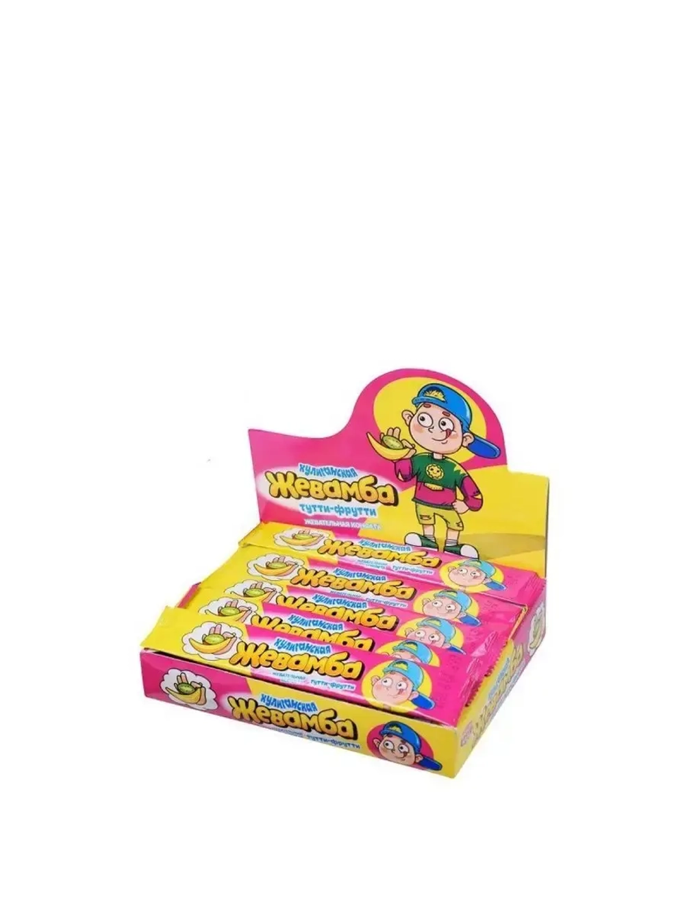 Жевательная конфета Хулиганская Жевамба , Тутти-фрутти