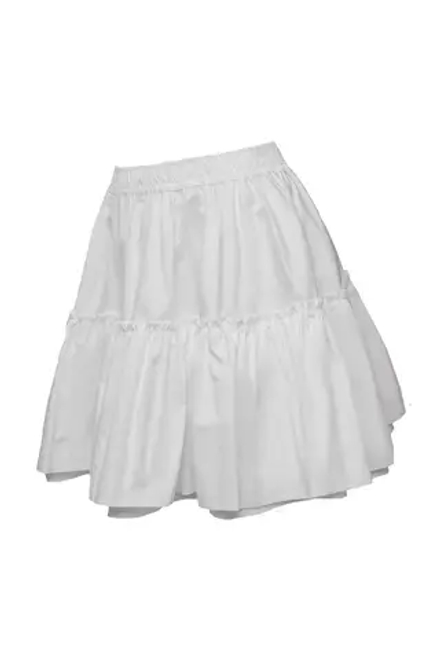 «Doll skirt» юбка с воланами из натурального хлопка