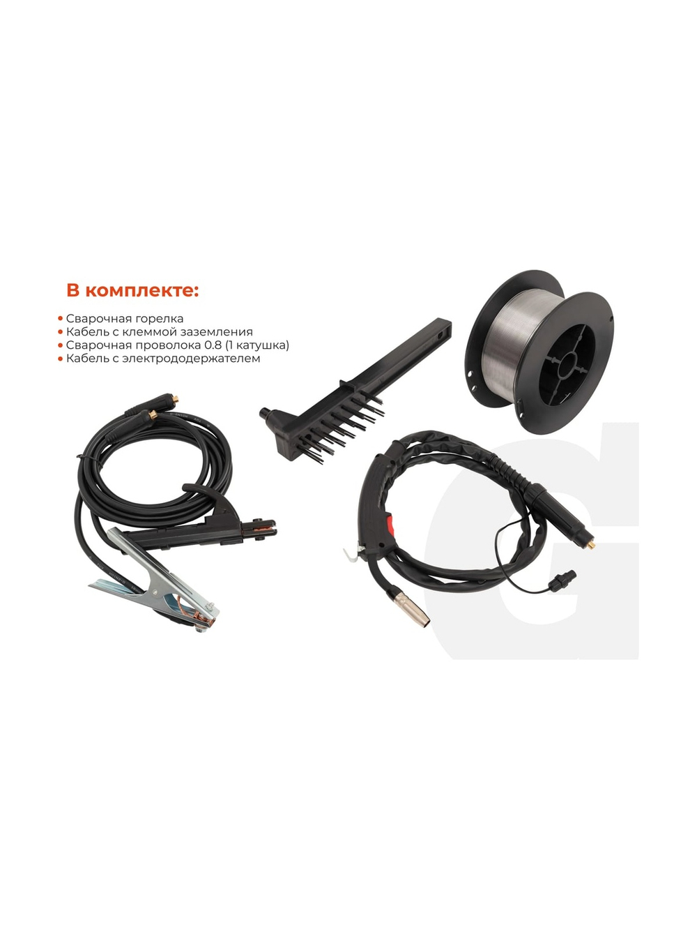 Сварочный полуавтомат - инвертор Gigant (170 А; FCAW; ПВ 40%) MIG-170SС