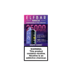 ELF BAR RAYA D3 - Grape Cherry (5% nic)