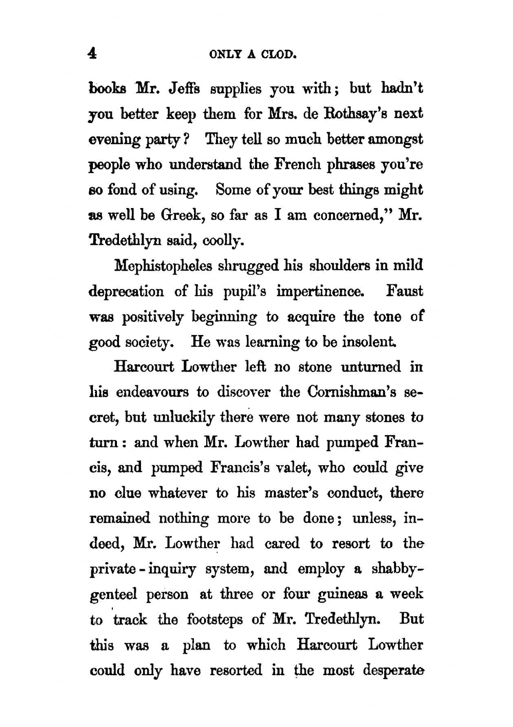 Only a clod. Volume 3 | M. E. Braddon