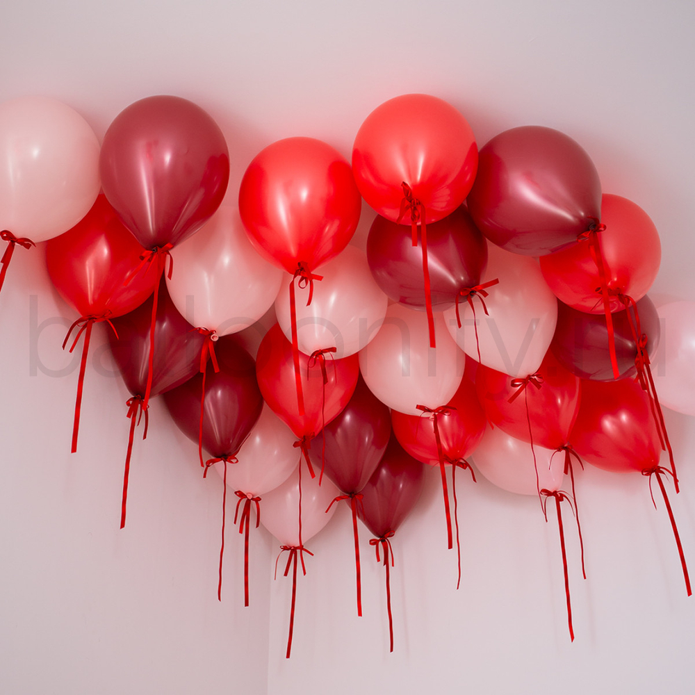 Шары россыпью "Великолепие бордо"