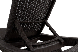 Шезлонг Pacific, серый