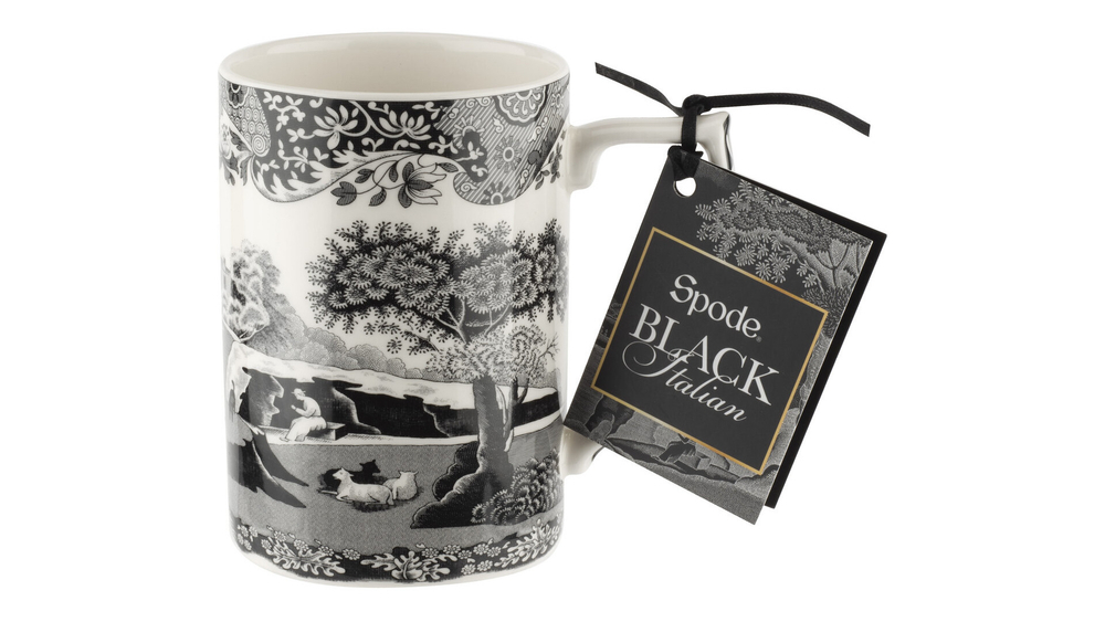 Кружка 340мл Spode Черная Италия