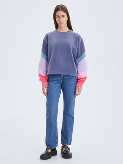 Толстовка "Бабочка" индиго