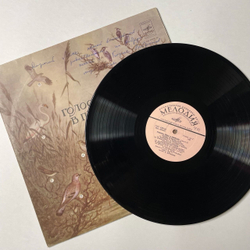 Винтажная виниловая пластинка LP Голоса Птиц В Природе, Средняя Азия: Bird's Voices in Nature, Central Asia (СССР 1977)
