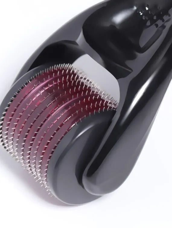 Мезороллер универсальный, 540 игл, 0,5 мм, цвет чёрный