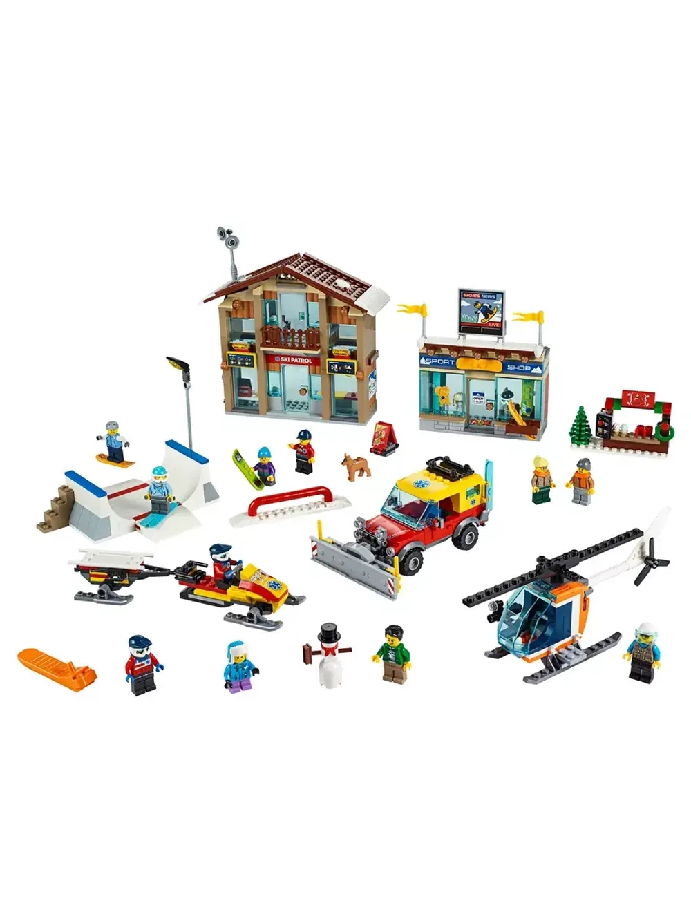 Конструктор Сити Горнолыжный курорт