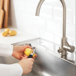 IKEA 365+ VARDEFULL — Овощечистка для картофеля, черная (301.751.40)