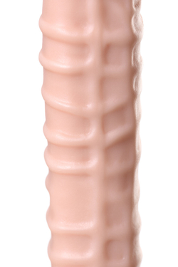 Реалистичный фаллоимитатор TOYFA RealStick Nude, PVC, телесный, 40 см