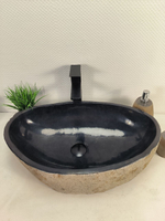Раковина из речного камня RS-65630 59*35*15 0857