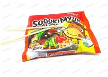 Корейская пшеничная лапша со вкусом говядины Samyang Sogokimyun, 120 гр.