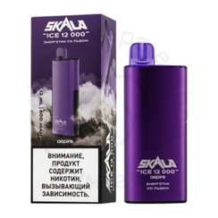 Одноразовая ЭС SKALA ICE 12000 с ароматом Энергетика со льдом , 20мг/см3, 12 мл. (М)