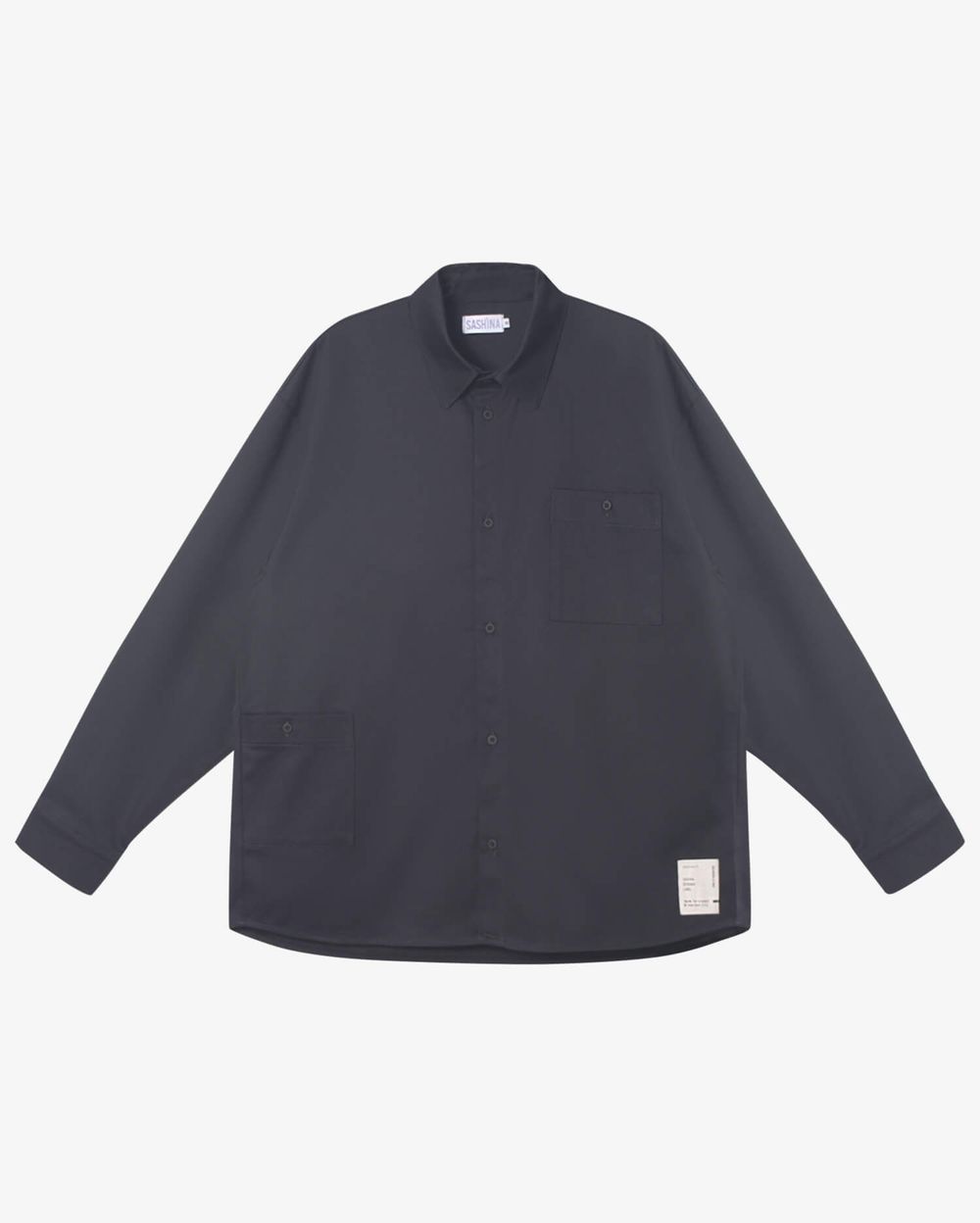 Купить Рубашка Sashina Side Pocket graphite Рубашка Sashina Side Pocket graphite