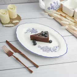 Блюдо овальное 30,7*19,3 см h2 см Sea Flower P.L. Proff Cuisine [1]