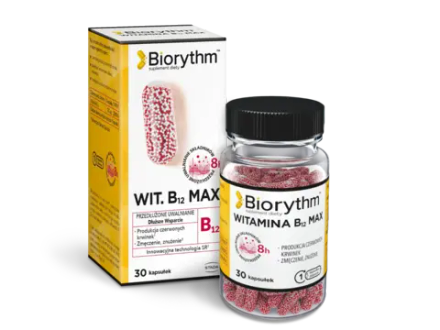 BIOrythm Vitamin B12 Max - 30 капсул