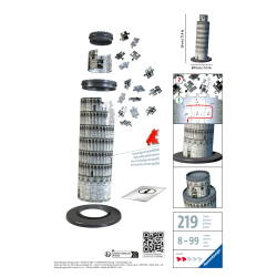 Пазл 3D Ravensburger 125579 Пизанская башня 216 элементов 125579 — фото 2
