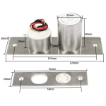 Электромеханический дверной замок, 12V