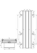 Арт 140х30 Glass Molding Premium Sensor Solo