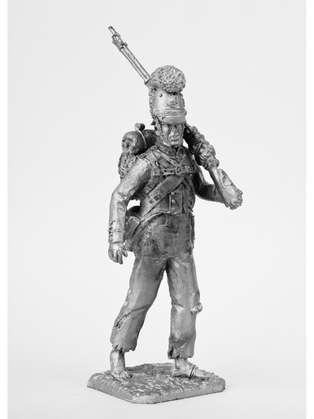 Оловянный солдатик Фузелер баварской линейной пехоты 1812 г.