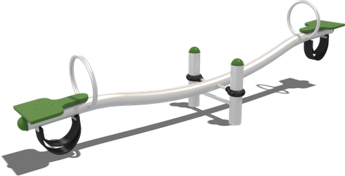 Качалка Дуэт (цветовое решение Papercut)