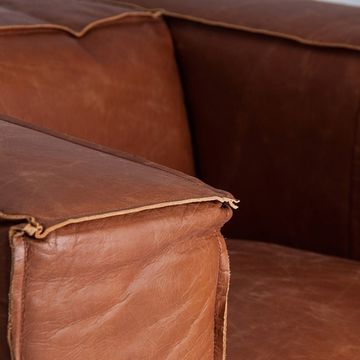 Кресло KURZA коричневая кожа Испания 