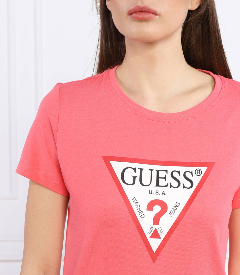 Футболка ORIGINAL GUESS - розовый(W1YI1B I3Z11)
