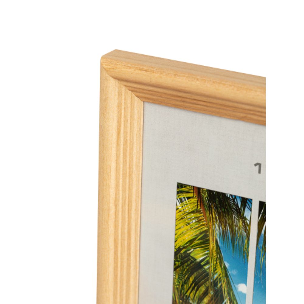Фоторамка Image Art С18 15х21 деревянная из сосны, цвет без цв, вставка стекло