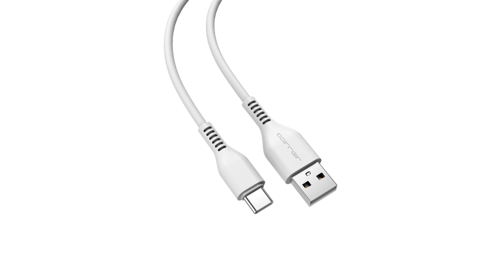 Кабель JELLICO KDS-32 3.1А Type-C (White) 2М.