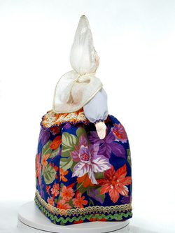 Кукла Баба на чайник текстильная