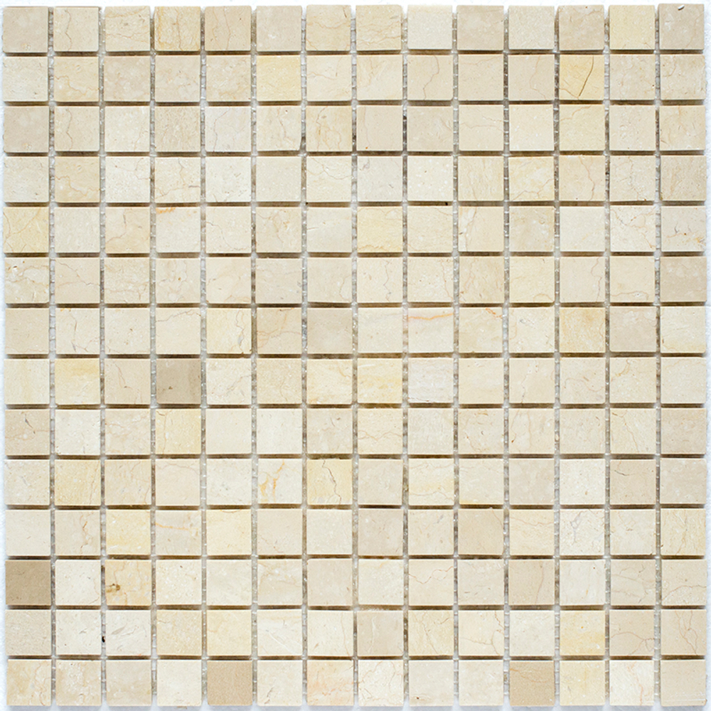 Мозаика 20X20 Crema Marfil Polished (JMST033) 305X305X4, натур. мрамор