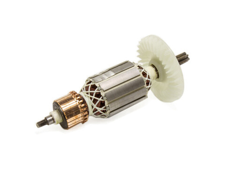 Ротор (якорь) для перфоратора Hitachi DH40MR L-165 mm, D-41,1 mm, 6 зубьев