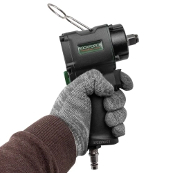 Пневмогайковерт ударный ''Compact''с реверсом и регулировкой усилия 1/2''(600Hм, 8500 об/мин,6.3bar,113 л/мин,1.45кг) RockForce##Rock FORCE RF-82542