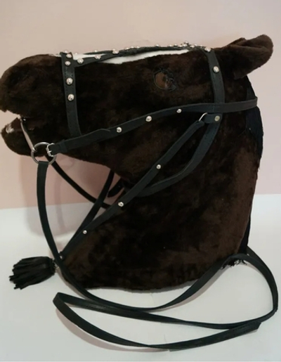 Узда выездная (черная)