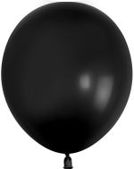 Шар (5''/13 см) Черный (S18/150), пастель, 100 шт.