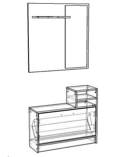 Прихожая НИНБО правая