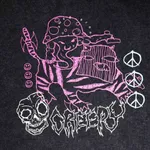 Худи Creepy Clothing Тигорг Черный