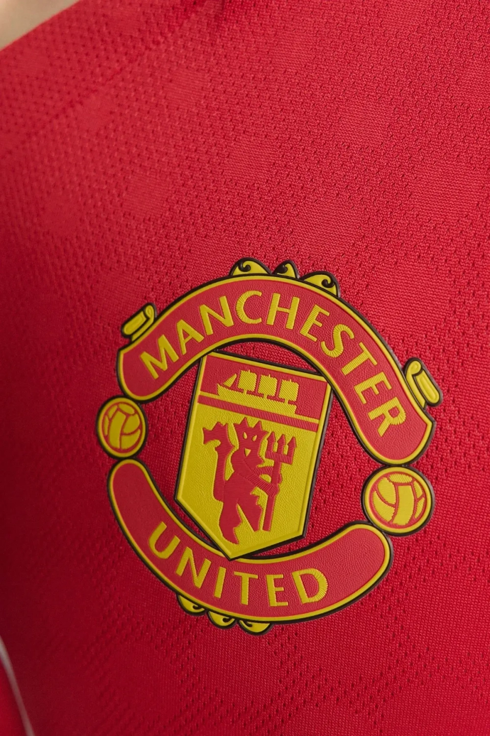 Футболка с длинными рукавами adidas Manchester United 25/26 Home Authentic - красный