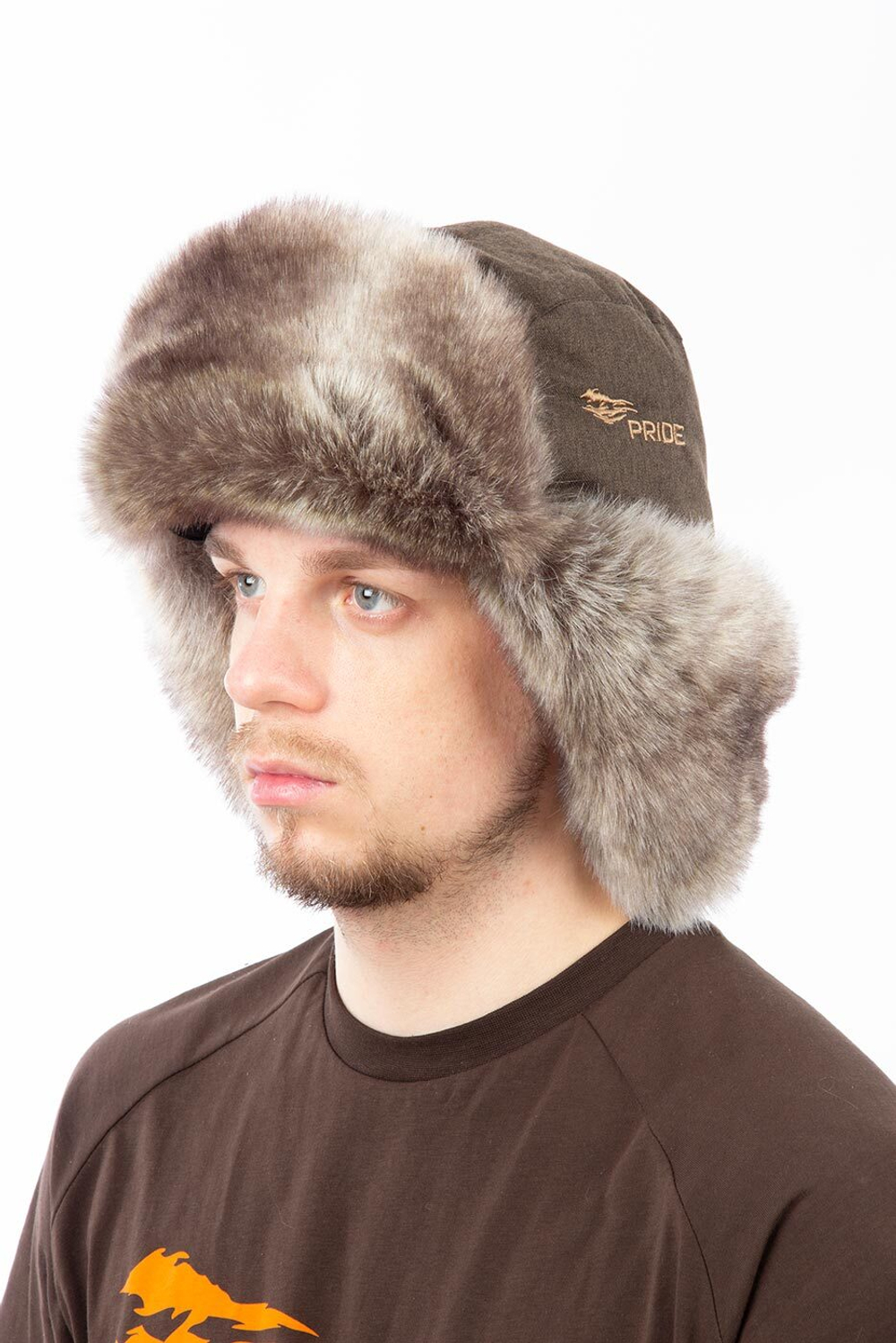 Шапка-ушанка Taiga (Тайга) NEW (бавария, коричневый)