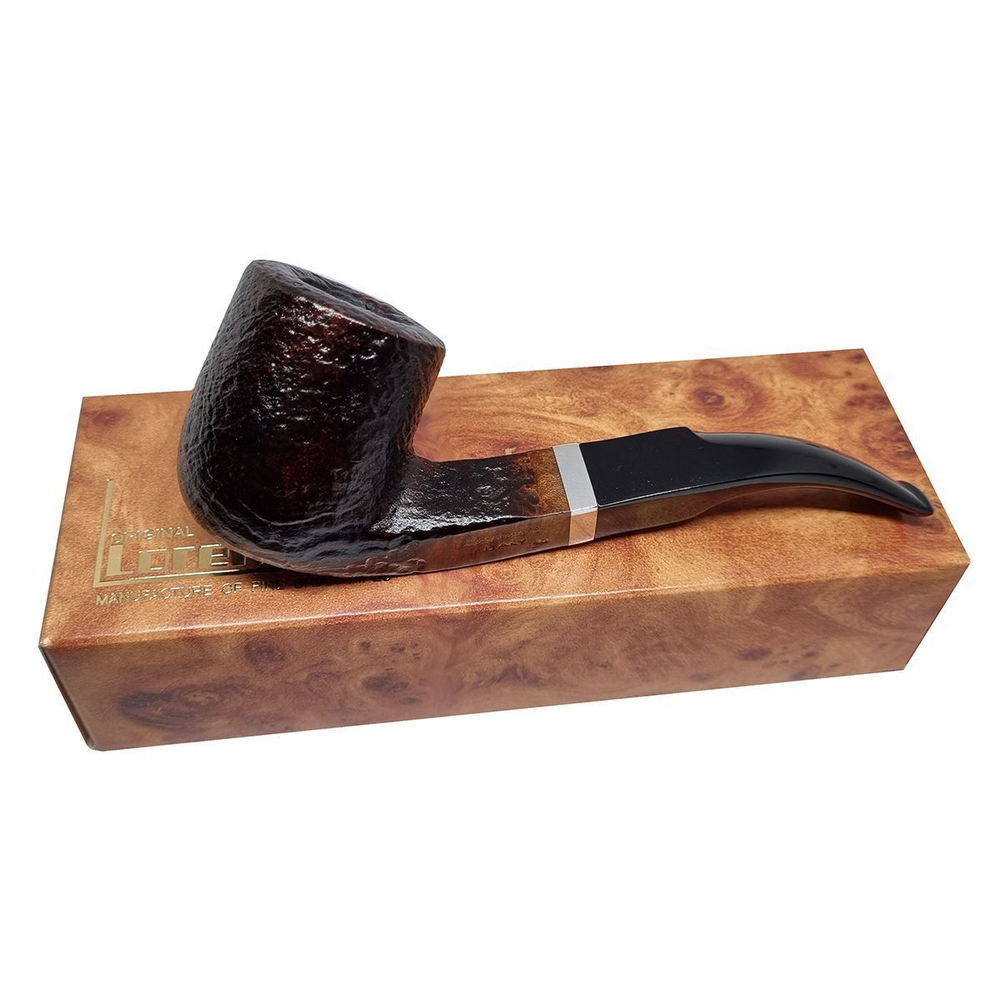 Трубка "Lorenzetti" Sandblast Brown 9мм Model 40 (Бриар) (Италия)