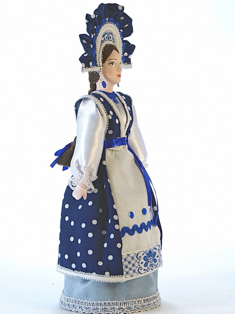 Кукла коллекционная Девушка в русском костюме