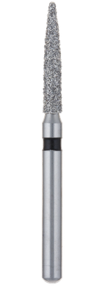 Бор алмазный черный Frank Dental типа FG - D.862.012.SG.FG