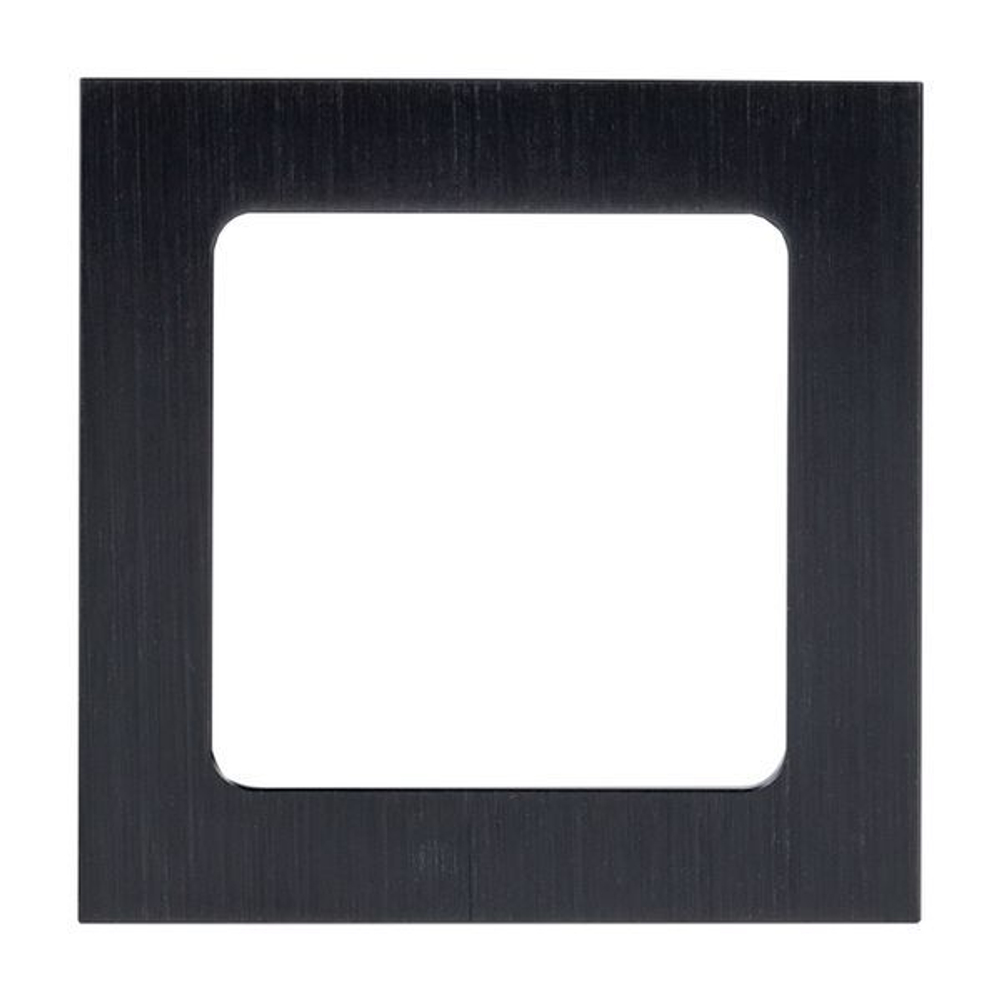 Рамка 1-м Стокгольм металл. черн. PROxima EKF EZM-G-302-10
