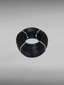 Пластик для 3D принтера PETG Черный 1 кг. Моток