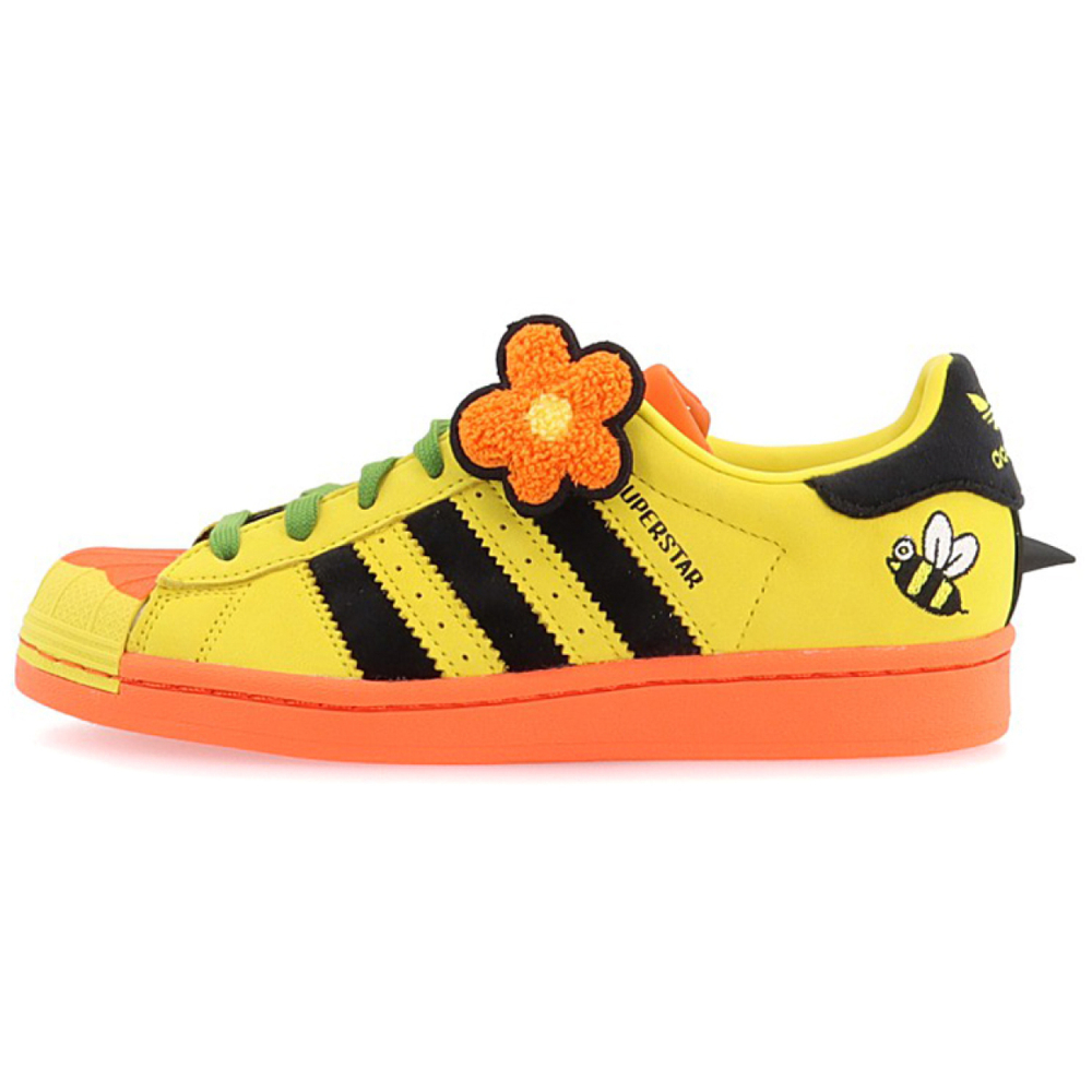 Кроссовки Adidas Originals Superstar Bee with You Pack - Yellow x Melting Sadness