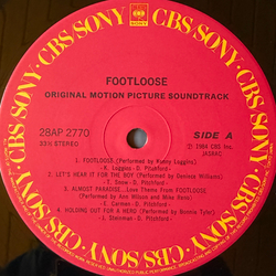Виниловая пластинка Footloose (Original Motion Picture Soundtrack) LP