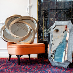 Настенное зеркало Бамборо Объект мечты