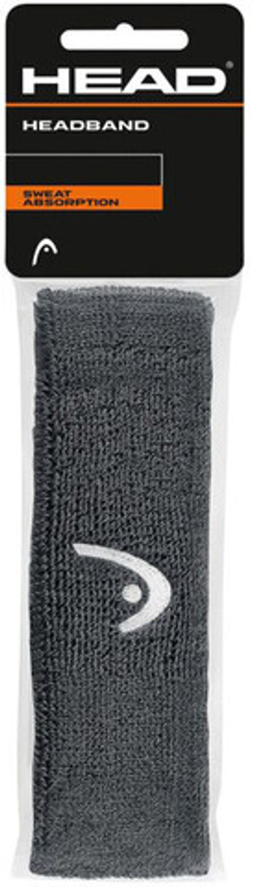 Повязка на голову теннисная Head Headband - серый